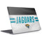 NFL Jacksonville Jaguars White Striped Surface Laptop 2 Skin